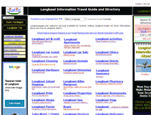 Tablet Screenshot of langkawipages.com